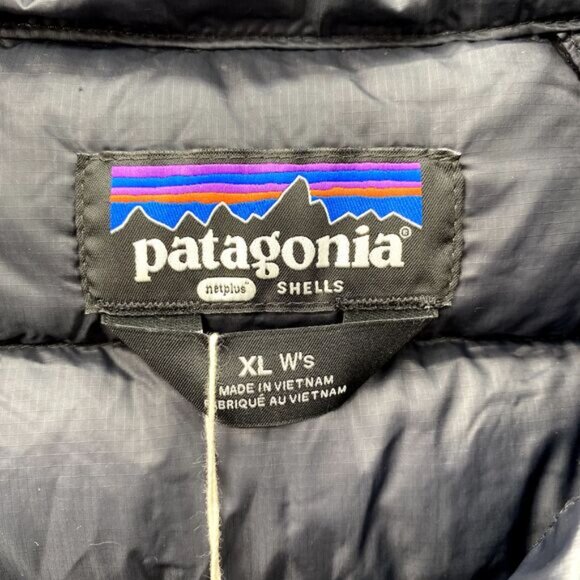 Patagonia Down Sweater Vest Women XL Black Puffer Insulated Quilt Jacket… - Picture 12 of 14